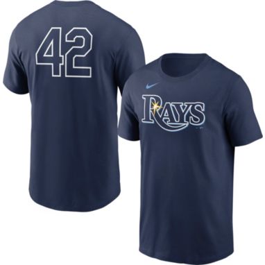 sorry, Nike Men's Tampa Bay Rays Navy Team 42 T-Shirt is currently out of stock