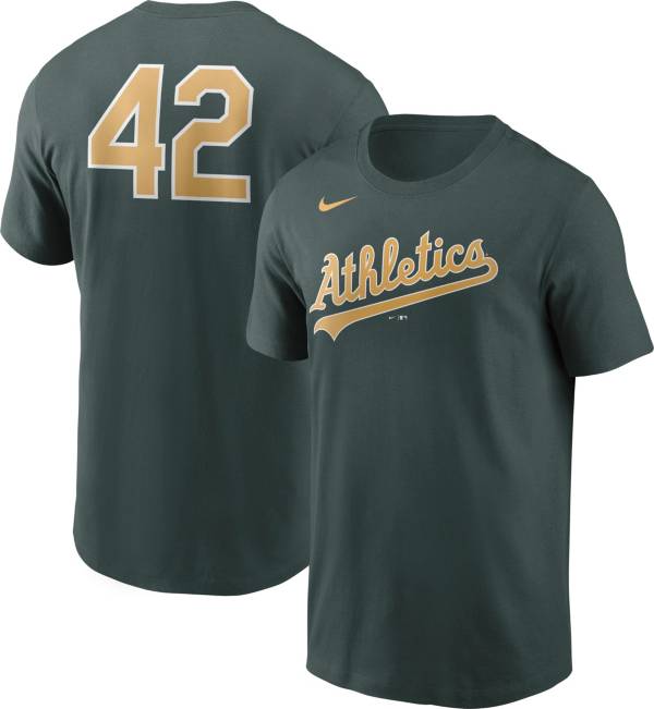 Nike Men's Oakland Athletics Green Team 42 T-Shirt product image