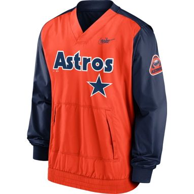 sorry, Nike Men's Houston Astros Navy V-Neck Pullover Jacket is currently out of stock