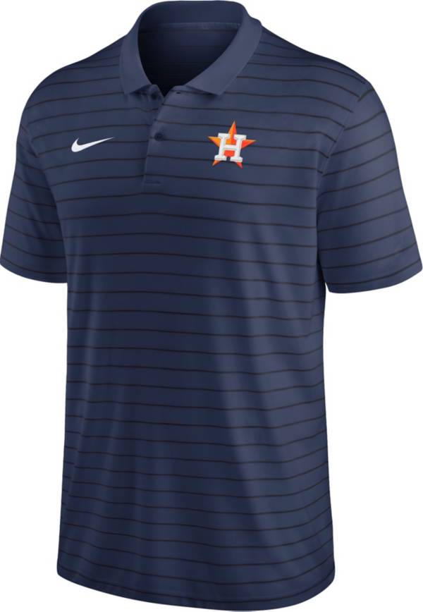 johnnie-O Men's Houston Astros Golf Performance Polo in Midnight Navy