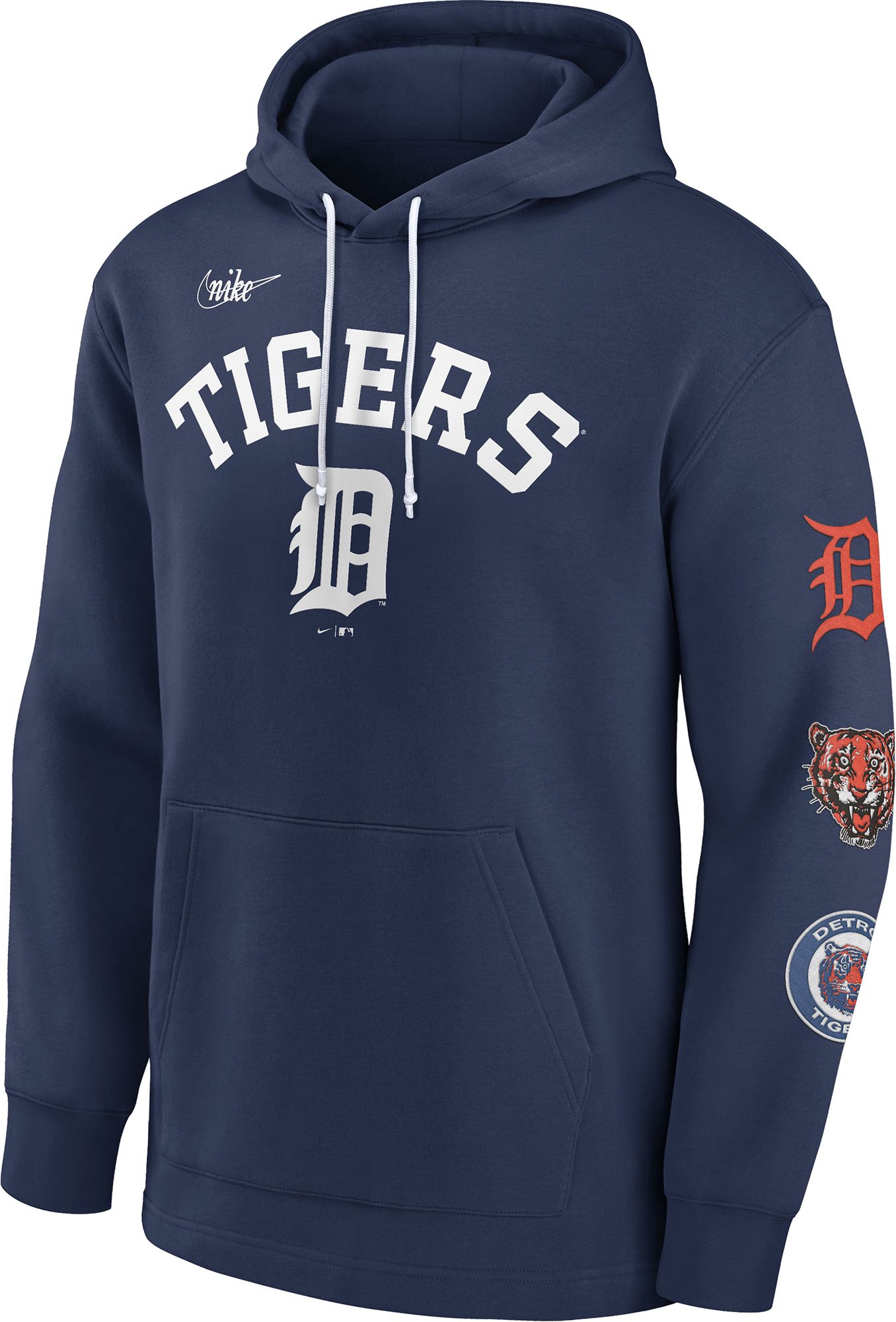 Nike Men's Detroit Tigers Navy Cooperstown Collection Rewind Hoodie |  Dick's Sporting Goods
