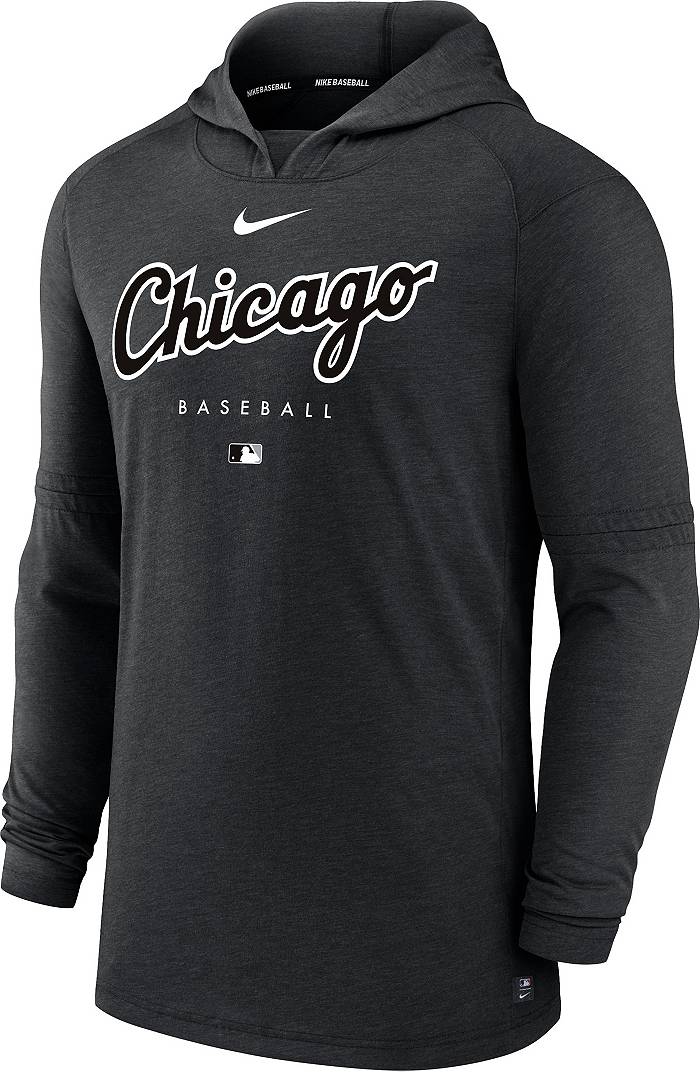 Nike Men's Chicago White Sox Black Authentic Collection Dri-FIT Hoodie