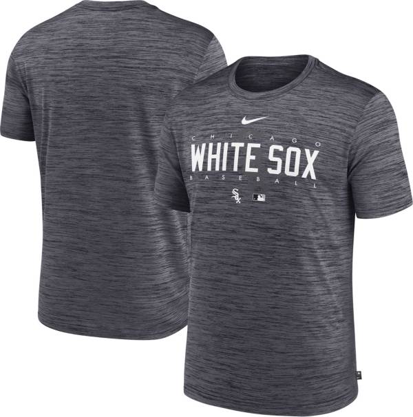Nike Men's Chicago White Sox Black Authentic Collection Velocity T-Shirt product image