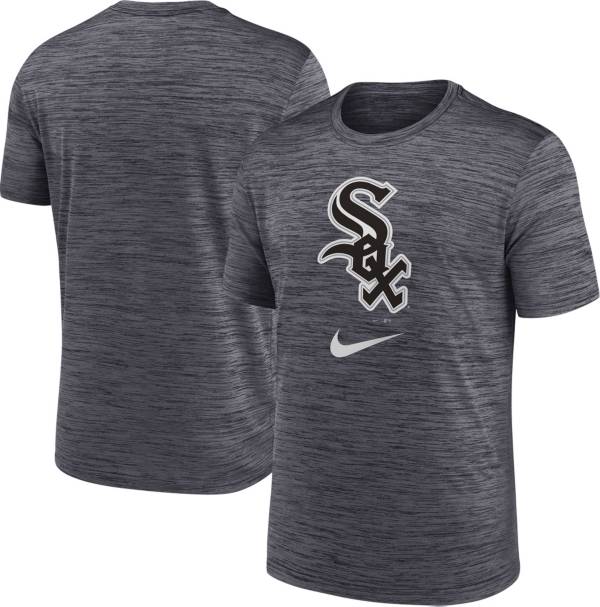 Nike Men's Chicago White Sox Black Logo Velocity T-Shirt product image