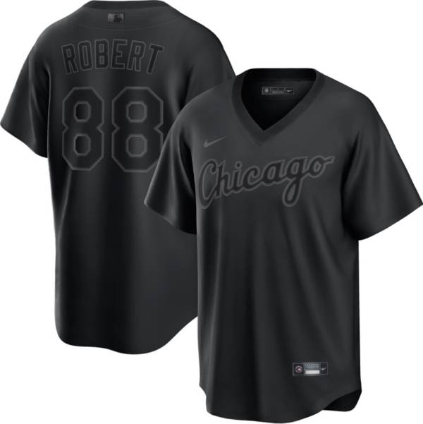 Nike Men's Chicago White Sox Luis Robert #88 Black T-Shirt