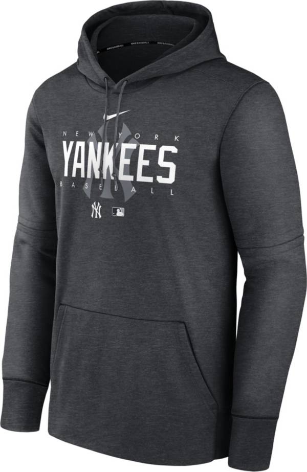 Nike Men's New York Yankees Gray Authentic Collection Therma-FIT Hoodie product image