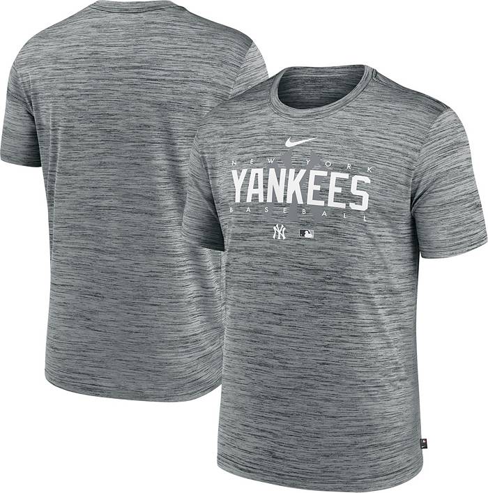 Nike Navy New York Yankees Over Arch Performance Long Sleeve T-Shirt