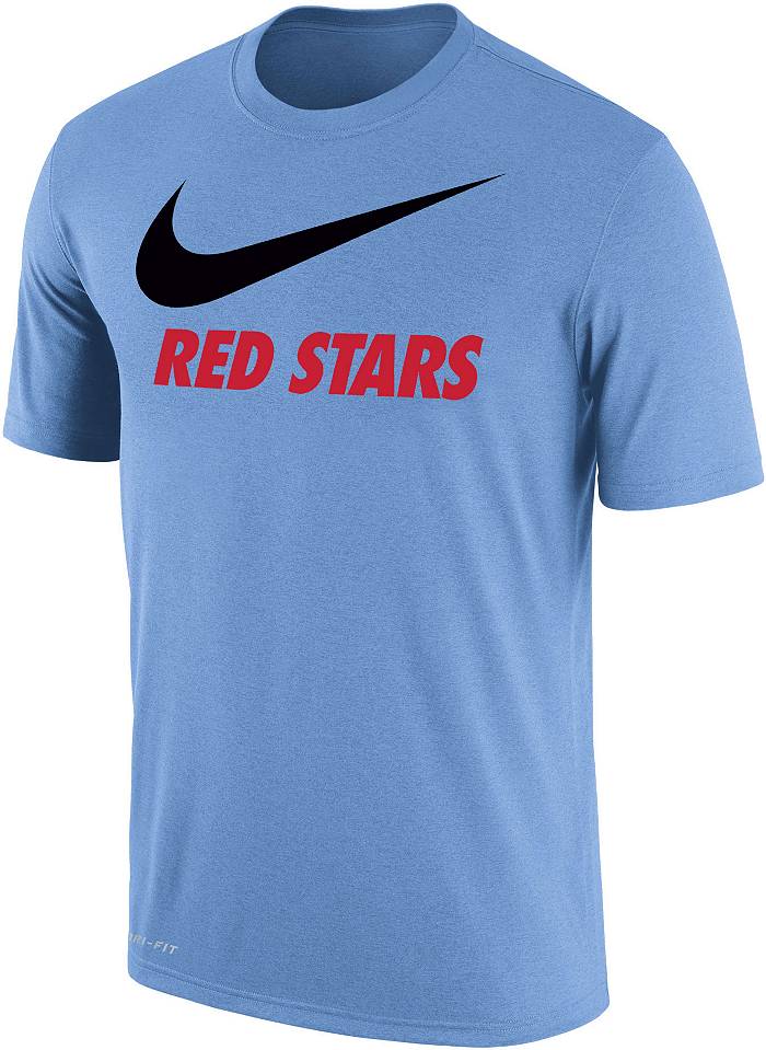 Nike Chicago Red Stars Swoosh Dri-FIT Light Blue T-Shirt | Dick's Sporting