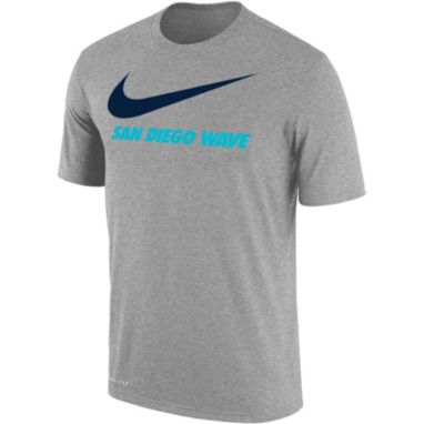 sorry, Nike San Diego Wave FC Swoosh Dri-FIT Grey T-Shirt is currently out of stock