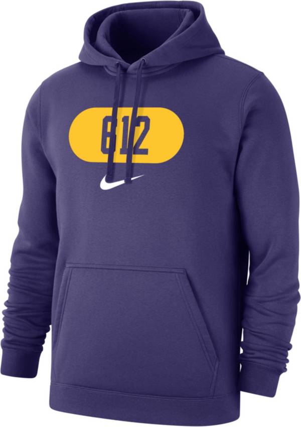 Nike black discount and purple hoodie