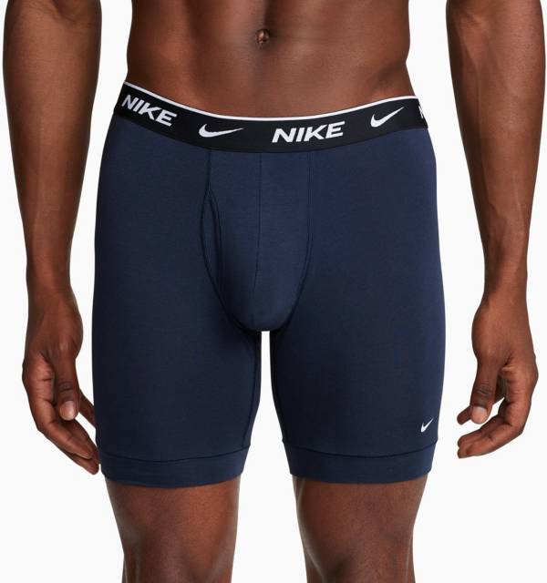 3 Boxers Longs Nike Homme Noir