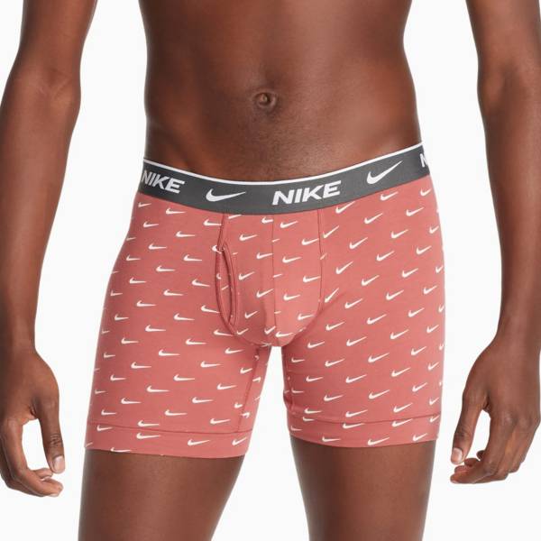 Nike Men's Dri-FIT Essential Cotton Stretch Boxer Briefs – 3 Pack