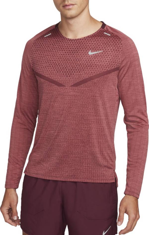 Dri-fit knit long-sleeve outlet men's running top