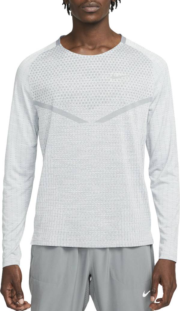 Nike Men's Dri-FIT ADV Techknit Ultra Long-Sleeve Running Shirt Sporting Goods
