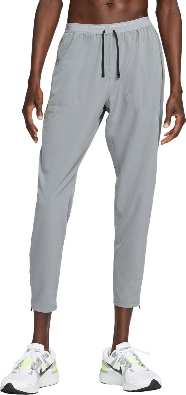 Buy Nike Dri-Fit Trail Phenom Elite Knit Running Pants Men Black, Grey  online