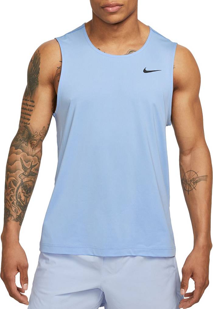 Nike, Shirts, Nike Pro Fitted Drifit Mens Small Grey Sleeveless  Compression Shirt Tank Top