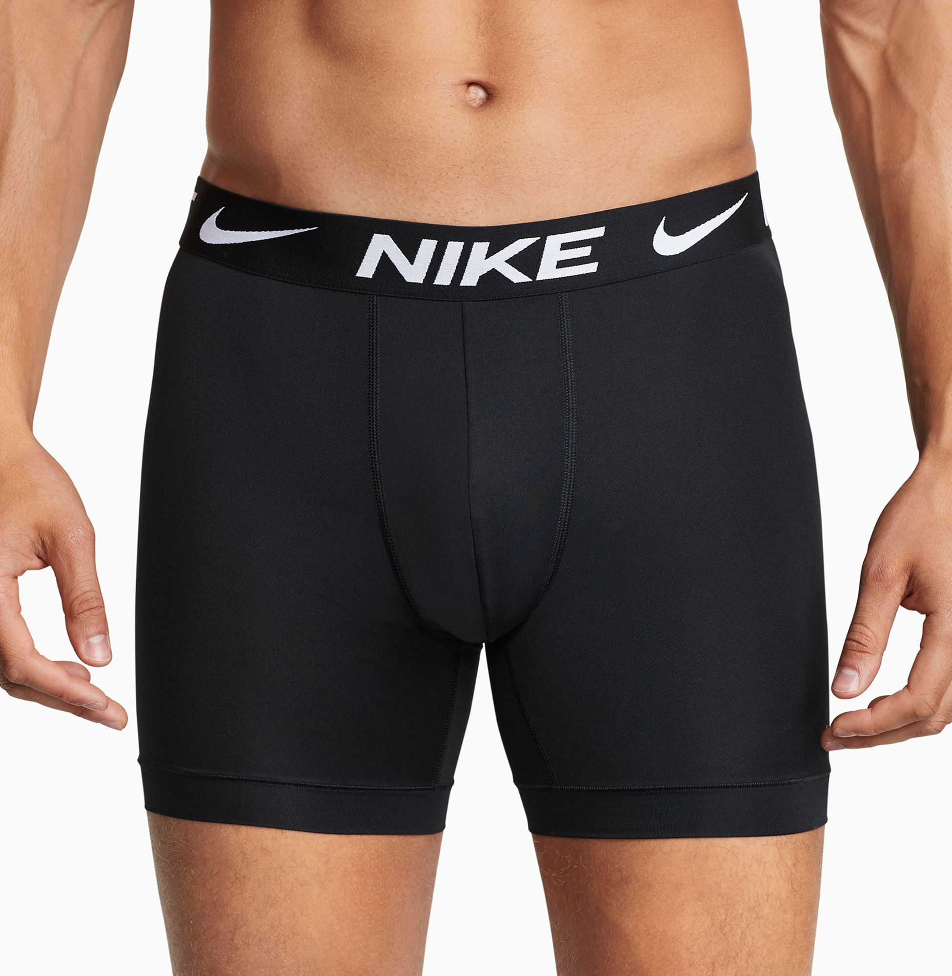 Nike Men's Dri-FIT Essential Micro Long Boxer Briefs – 3 Pack
