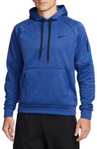 Blue nike therma store fit hoodie