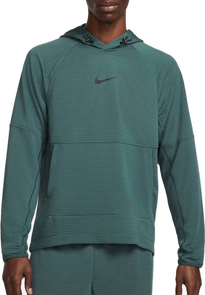 Nike Pro Men's Dri-FIT Fleece Fitness Pullover Hoodie | Dick's