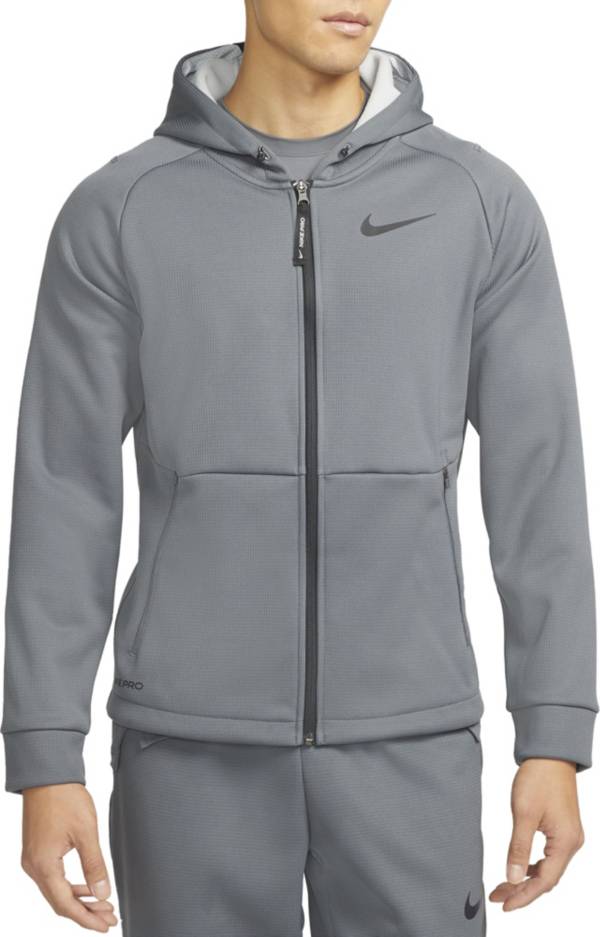 Nike Pro Fitness Jacket Therma Sphere Therma-FIT Hooded DD2124 Men's Size  XXL 2X