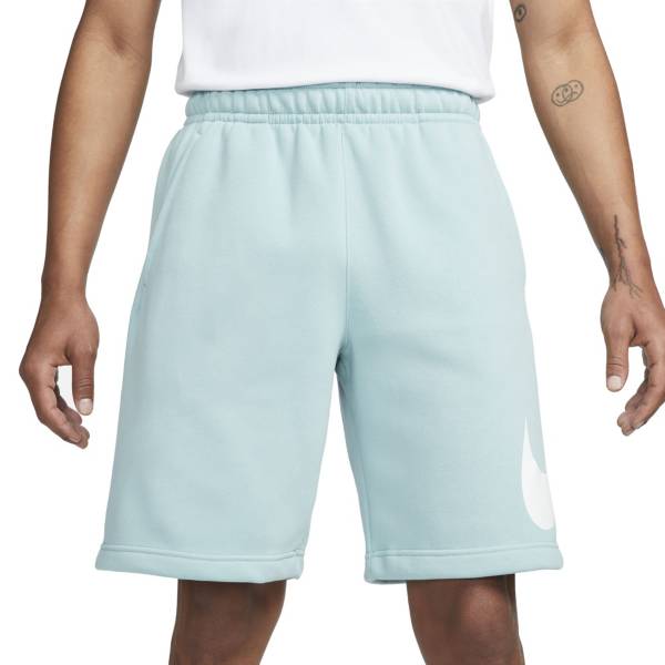 Nike Club Fleece Men's Brushed-Back Graphic Shorts.