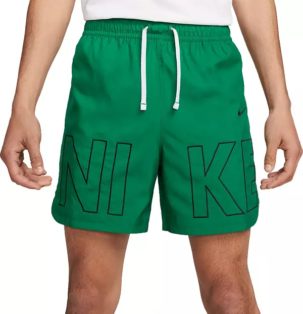 Nike Men's Sportswear Woven Flow Shorts, Small, Malachite