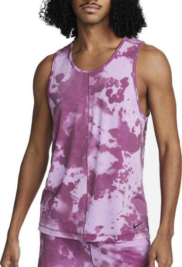 Nike Men's Dri-FIT Allover Print Sleeveless Yoga Tank Top