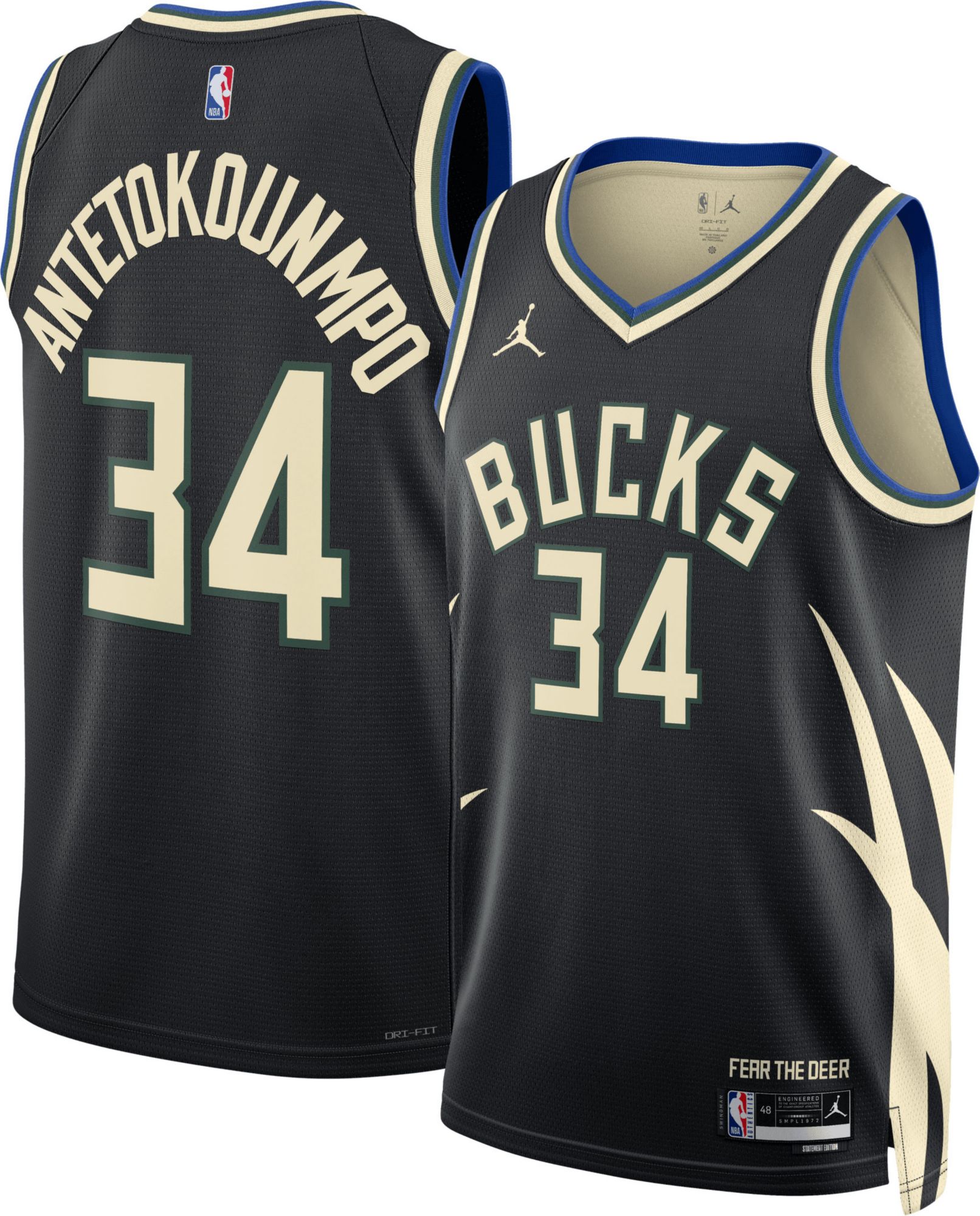 milwaukee bucks earned jersey