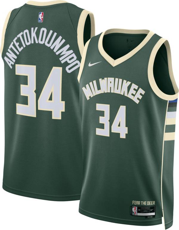 Giannis shop bucks jersey