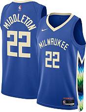 2022-23 MILWAUKEE BUCKS MIDDLETON #22 NIKE SWINGMAN JERSEY