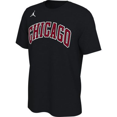 sorry, Jordan Men's Chicago Bulls Black Logo T-Shirt is currently out of stock