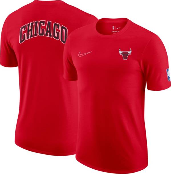 Nike Men's 2022-23 City Edition Chicago Bulls Red Max 90 T-Shirt product image