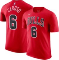 Nike Men's Chicago Bulls Alex Caruso #6 Red T-Shirt, XXL