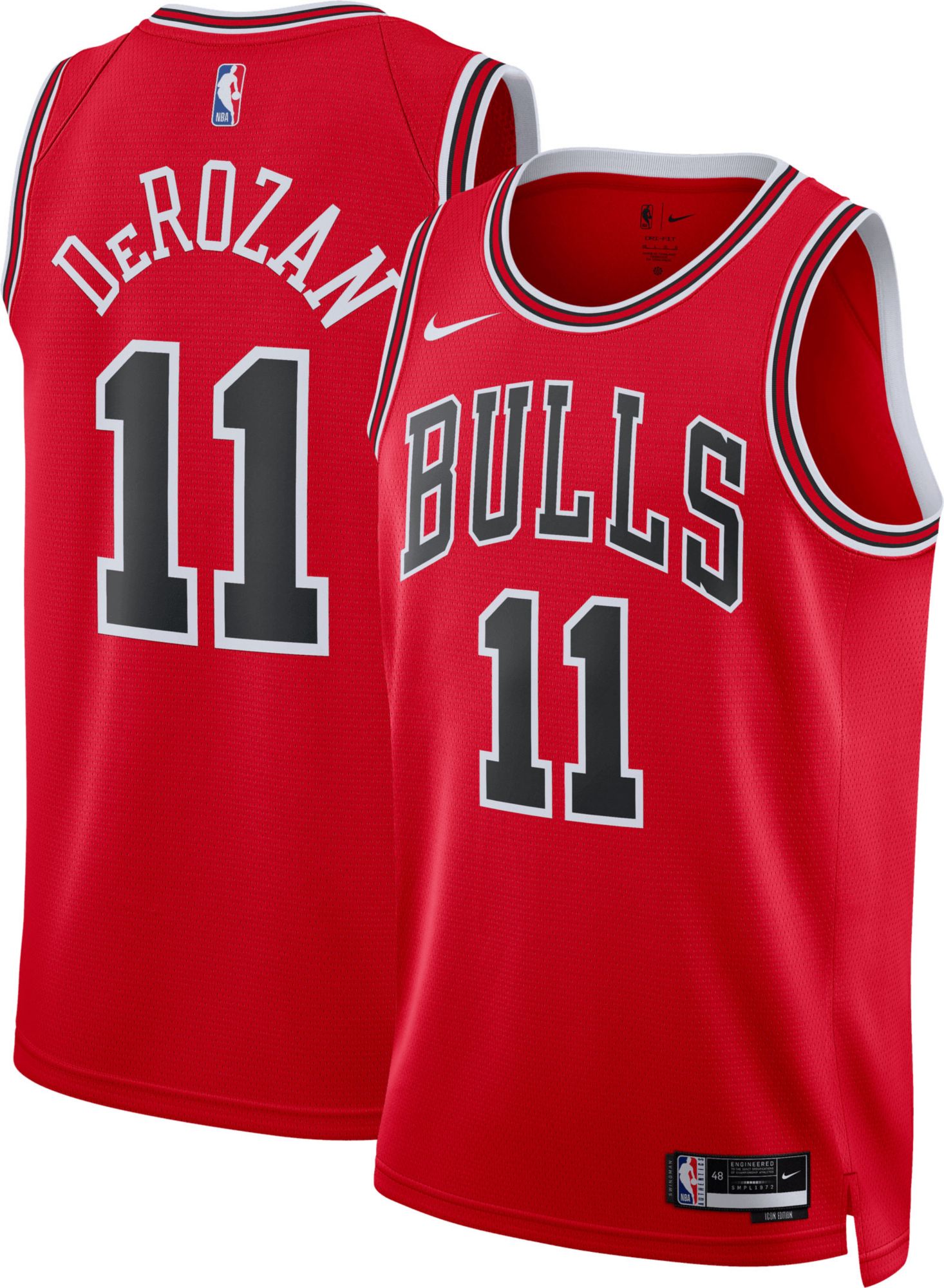 Nike Men's Chicago Bulls Demar Derozan #11 Dri-FIT Swingman Jersey