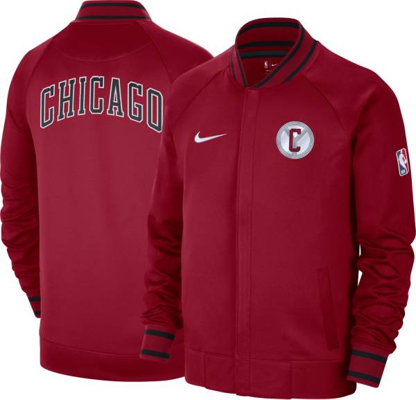 Nike Men's 2022-23 City Edition Chicago Bulls Red Showtime Full