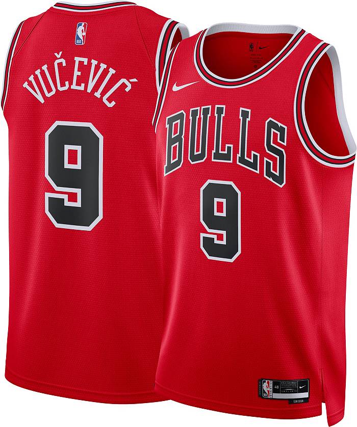 Nike Men's 2022-23 City Edition Chicago Bulls Nikola Vucevic #9