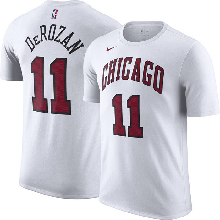 Men's Nike Zach LaVine Red Chicago Bulls Name & Number T-Shirt