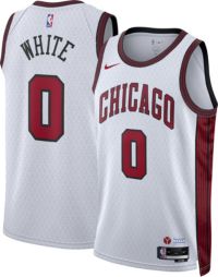 Nike Youth Chicago Bulls Coby White #0 Red Dri-Fit Icon Swingman