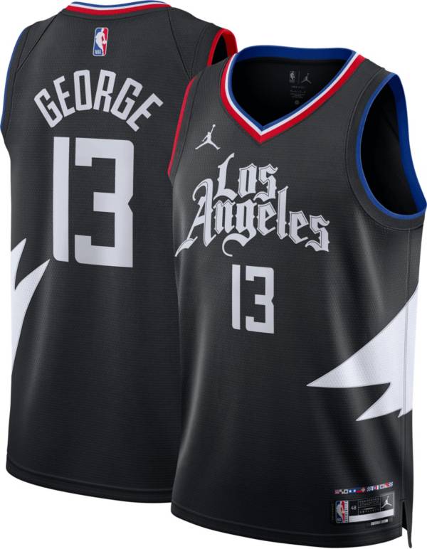 Nike Men's Los Angeles Clippers Paul George #13 Black Dri-FIT Swingman Jersey product image