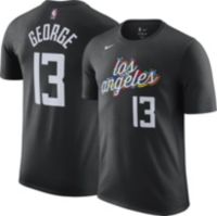 Men's LA Clippers New Era Black 2022/23 City Edition Brushed Jersey T-Shirt