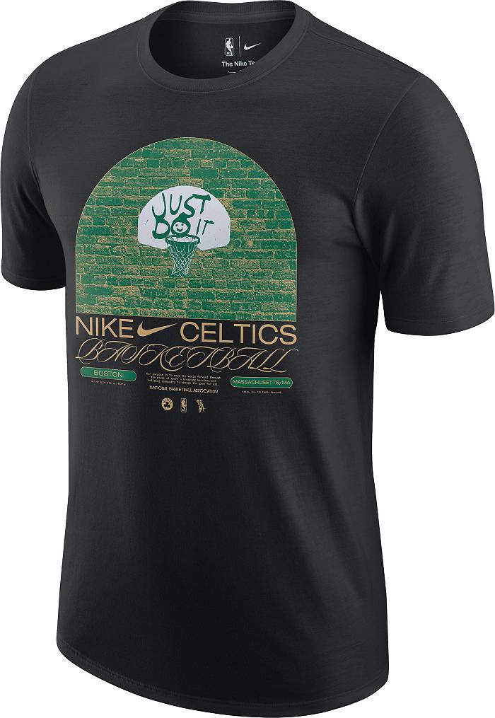 Boston Celtics Nike City Edition Essential Logo T-Shirt Men's NBA Dri-FIT  New