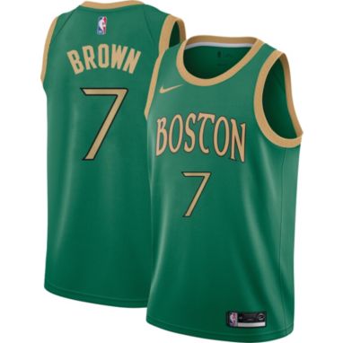 sorry, Nike Men's 2019-20 City Edition Boston Celtics Jaylen Brown #7 Green Dri-FIT Swingman Jersey is currently out of stock