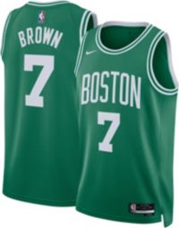 Nike Men's Boston Celtics Jaylen Brown #7 T-Shirt, XXL, White