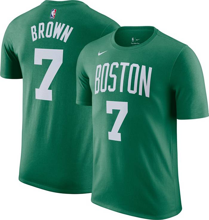 Nike Youth Boston Celtics Green Jaylen Brown #7 Swingman Jersey
