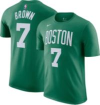 Nike Men's Boston Celtics Jaylen Brown #7 Green T-Shirt | Dick's