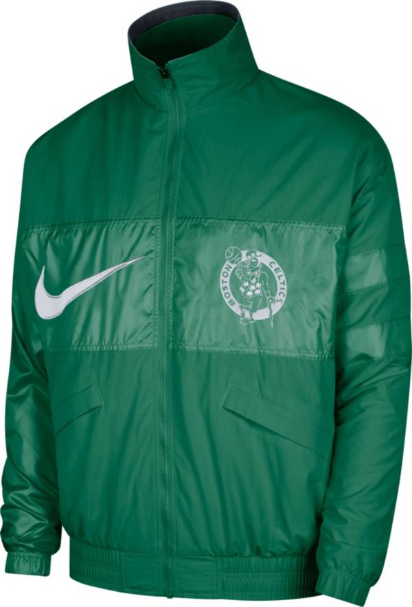 Nike Men's Boston Celtics Green Courtside Lightweight Jacket product image