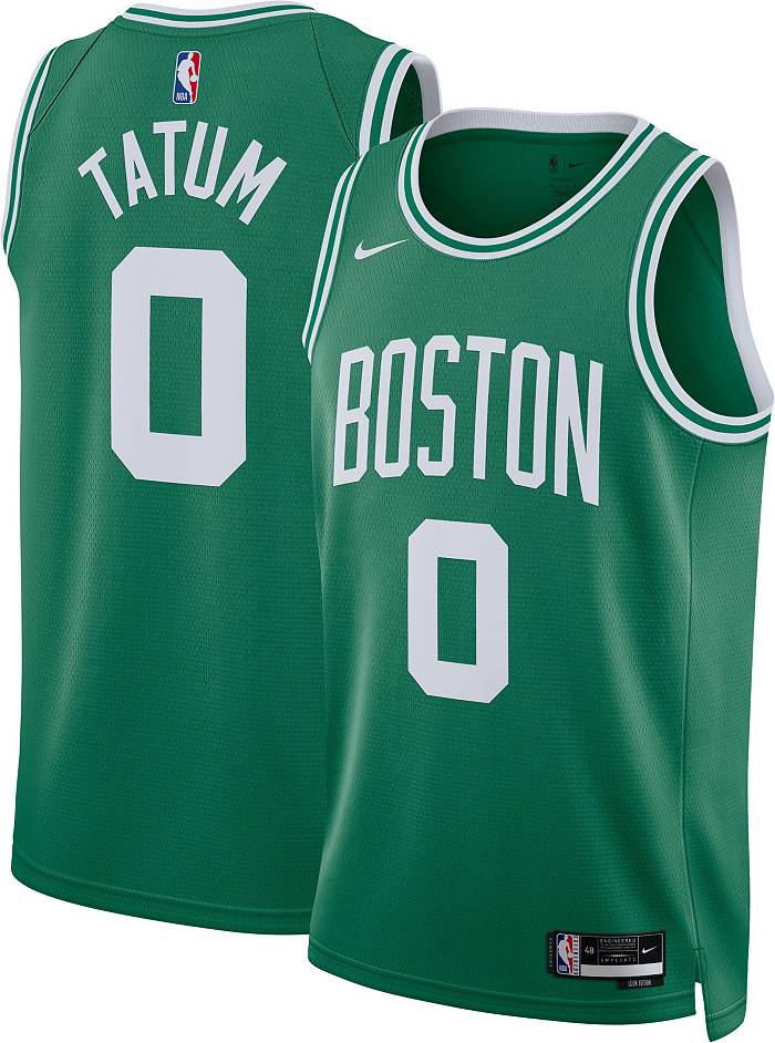 Nike Men's Boston Celtics Jayson Tatum #0 Green Dri-FIT Swingman Jersey