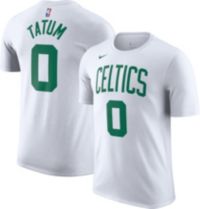 Nike Men's Boston Celtics Jayson Tatum #0 Green T-Shirt, Large