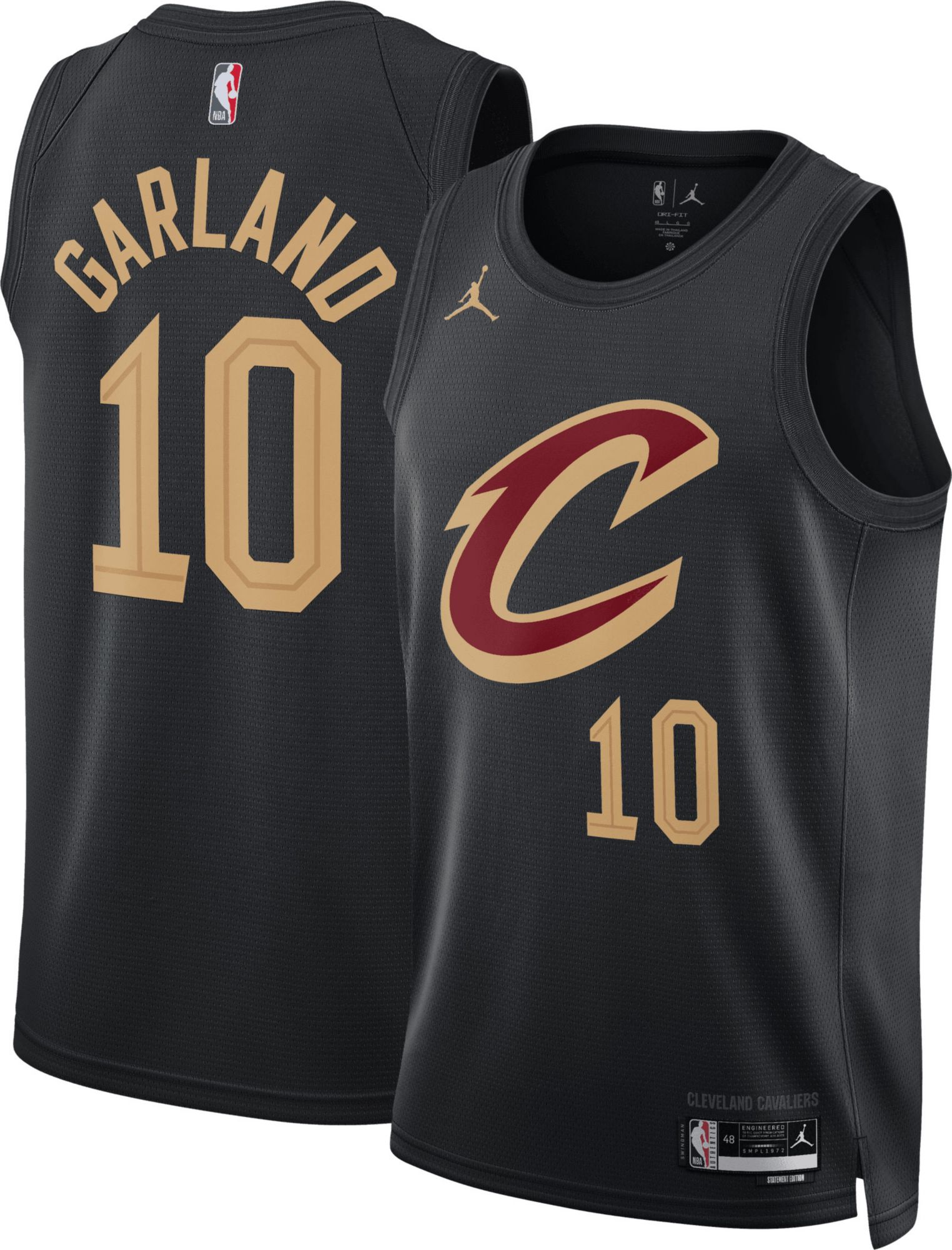 Jordan Adult Cleveland Cavaliers Darius Garland #10 Swingman Statement Jersey product image