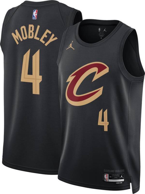 Nike Men's Cleveland Cavaliers Evan Mobley #4 Black Dri-FIT